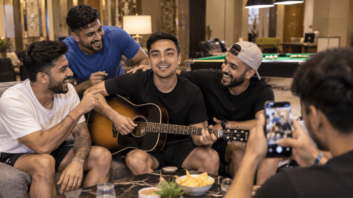 Ishan Kishan's Playful Moments Go Viral on Social Media Ishan Kishan's Playful Moments Go Viral on Social Media