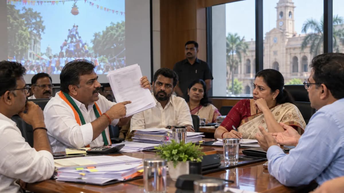 Political Controversy Over Matki Phod Event Expenses in Rajkot Political Controversy Over Matki Phod Event Expenses in Rajkot