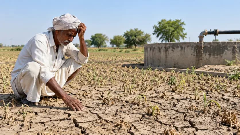 Water Scarcity Increasing Farmers' Difficulties in Rajkot