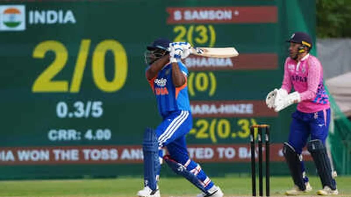 India's Narrow Victory Over Japan in T20 Match India's Narrow Victory Over Japan in T20 Match