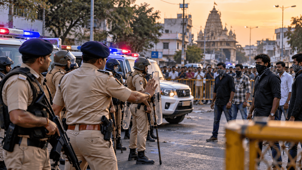 Concerns Rise Over Police and Gang Confrontation in Gujarat Concerns Rise Over Police and Gang Confrontation in Gujarat