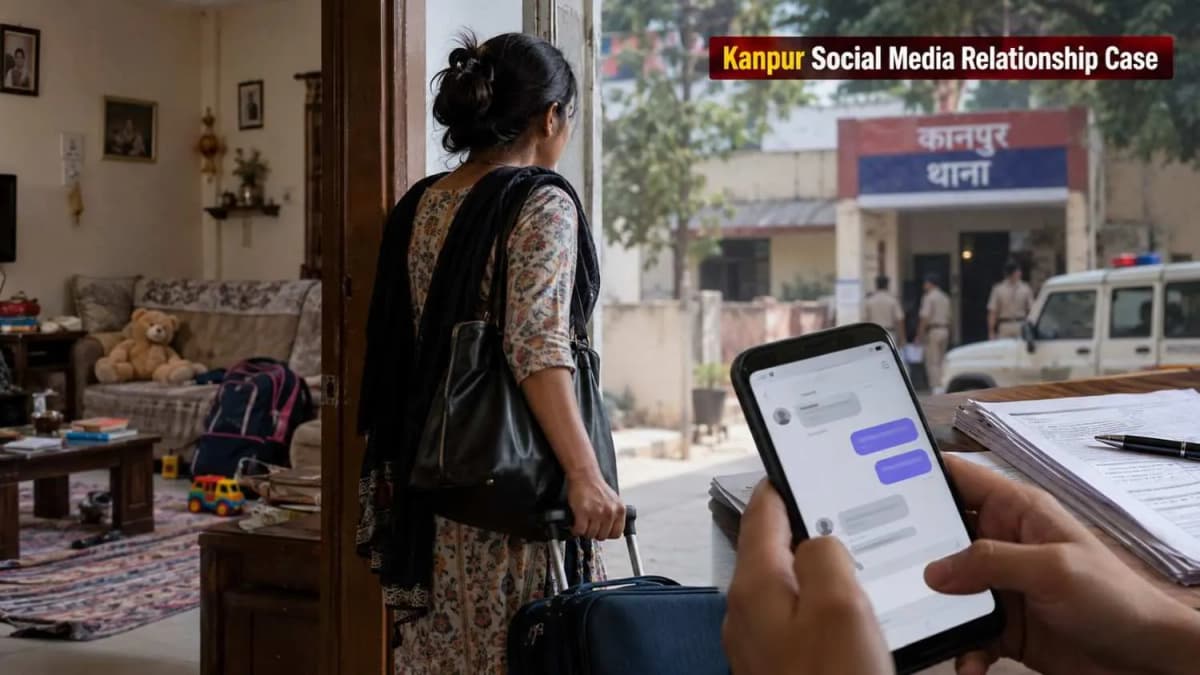 Kanpur Woman Leaves Family to Live With Instagram Partner