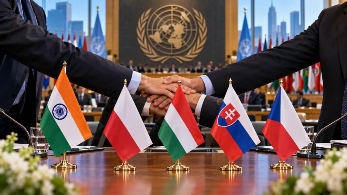 V4 Countries Support India's Bid for Permanent UNSC Seat