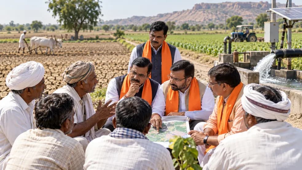 BJP's Strategy Considering Farmers' Issues in Gujarat BJP's Strategy Considering Farmers' Issues in Gujarat