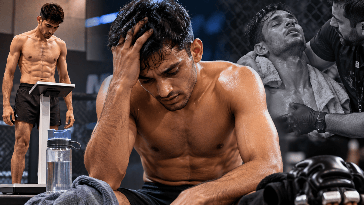 Varun Sanyal's Blackout: Challenges Faced During Weight Cutting Varun Sanyal's Blackout: Challenges Faced During Weight Cutting