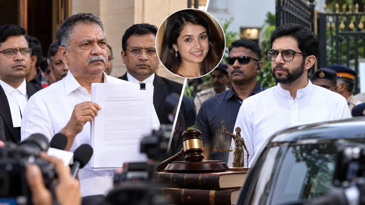 Disha Salian's Father Sends 500 Crore Defamation Notice to Aaditya Thackeray Disha Salian's Father Sends 500 Crore Defamation Notice to Aaditya Thackeray