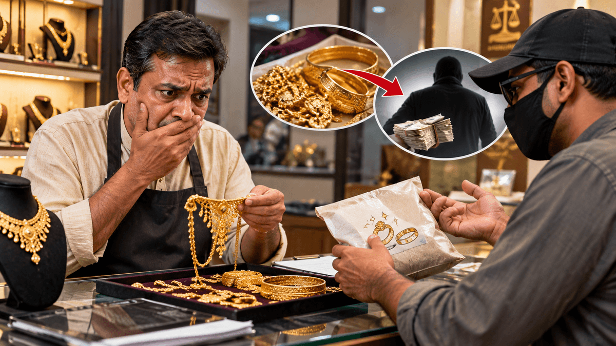 Goldsmith in Ahmedabad Falls Victim to Fraudulent Polishing Scheme Goldsmith in Ahmedabad Falls Victim to Fraudulent Polishing Scheme