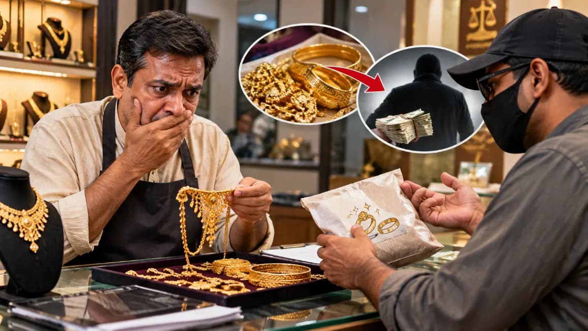 Goldsmith in Ahmedabad Falls Victim to Fraudulent Polishing Scheme Goldsmith in Ahmedabad Falls Victim to Fraudulent Polishing Scheme