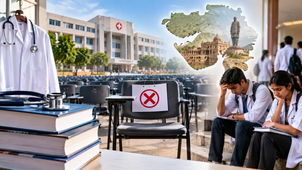 714 MBBS and BDS Seats Remain Vacant in Gujarat