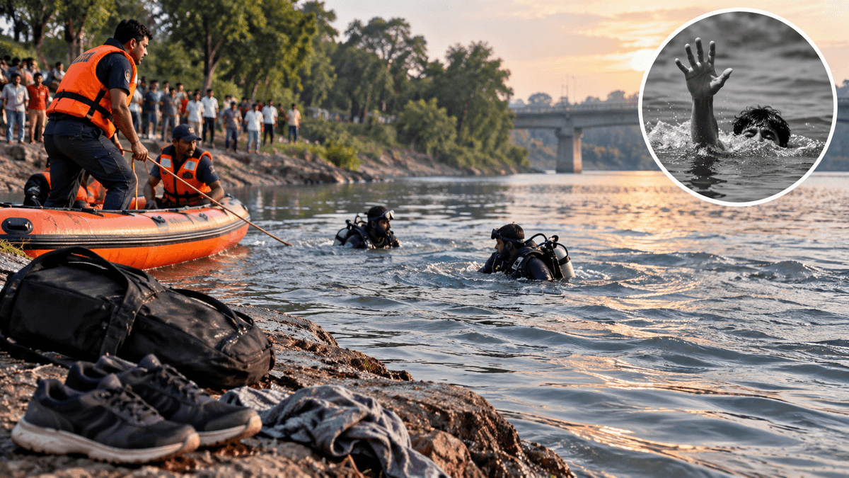 Young Man Drowns in River in Anand Young Man Drowns in River in Anand