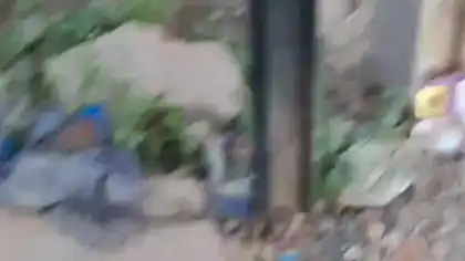 Car Gets Stuck on Railway Track After Bike Collision in Jodhpur