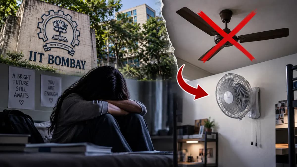 IIT Bombay Replaces Hostel Ceiling Fans with Wall Fans After Student’s Suicide
