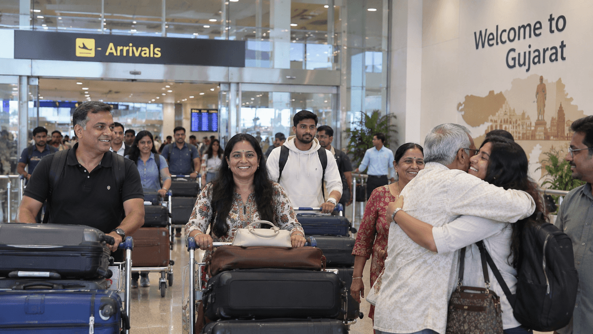 The Number of Gujaratis Living Abroad Returning Home is Increasing The Number of Gujaratis Living Abroad Returning Home is Increasing