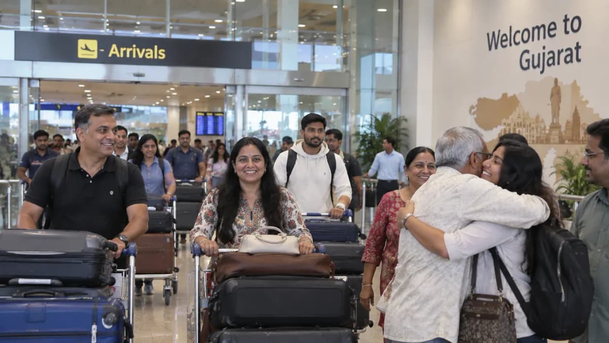 The Number of Gujaratis Living Abroad Returning Home is Increasing