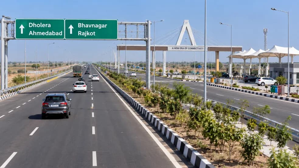 New Road Facilities Launched on Dholaera Expressway