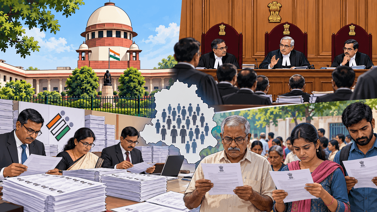 Supreme Court Requests Status Report on Voter Notices in Gujarat Supreme Court Requests Status Report on Voter Notices in Gujarat
