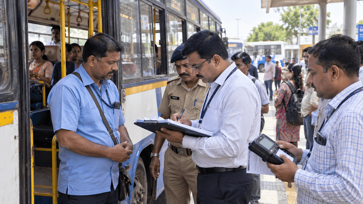 Action Against AMTS Conductor in Sanand, ₹50,000 Fine Imposed Action Against AMTS Conductor in Sanand, ₹50,000 Fine Imposed