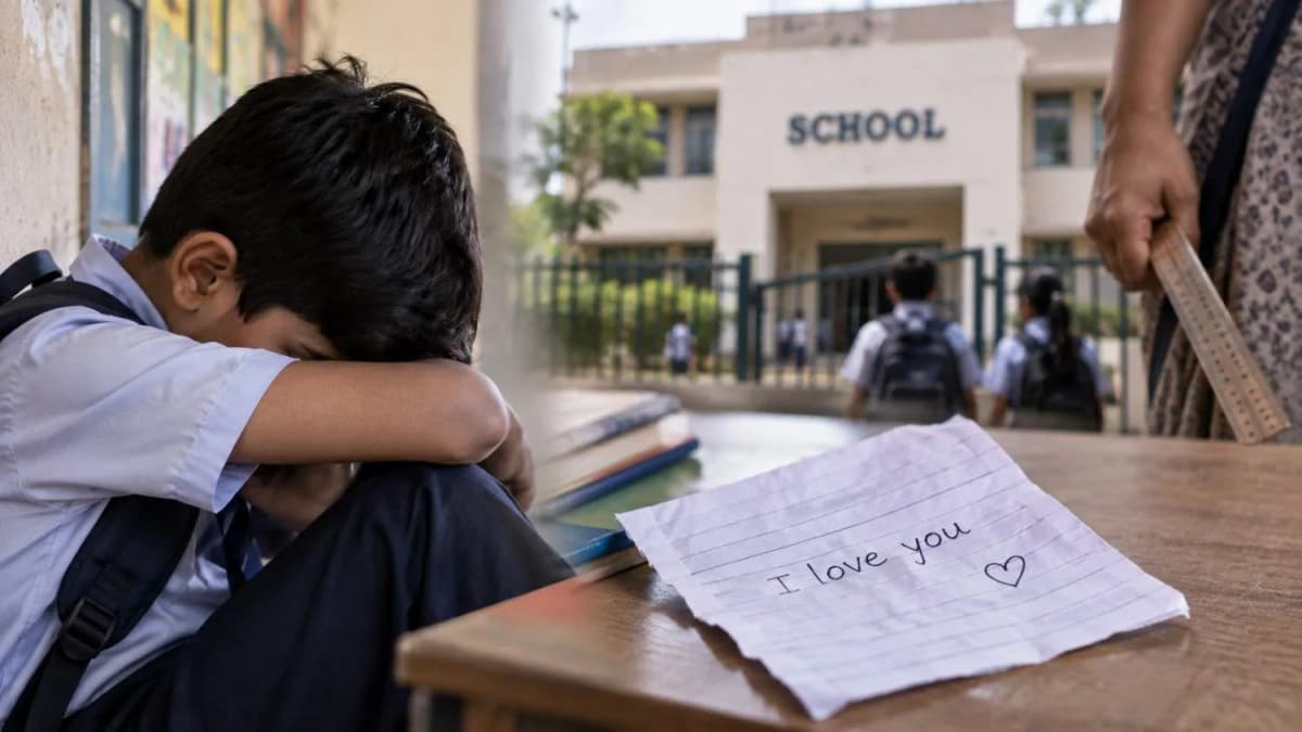 Ahmedabad Class 4 Student Allegedly Beaten Over ‘I Love You’ Note