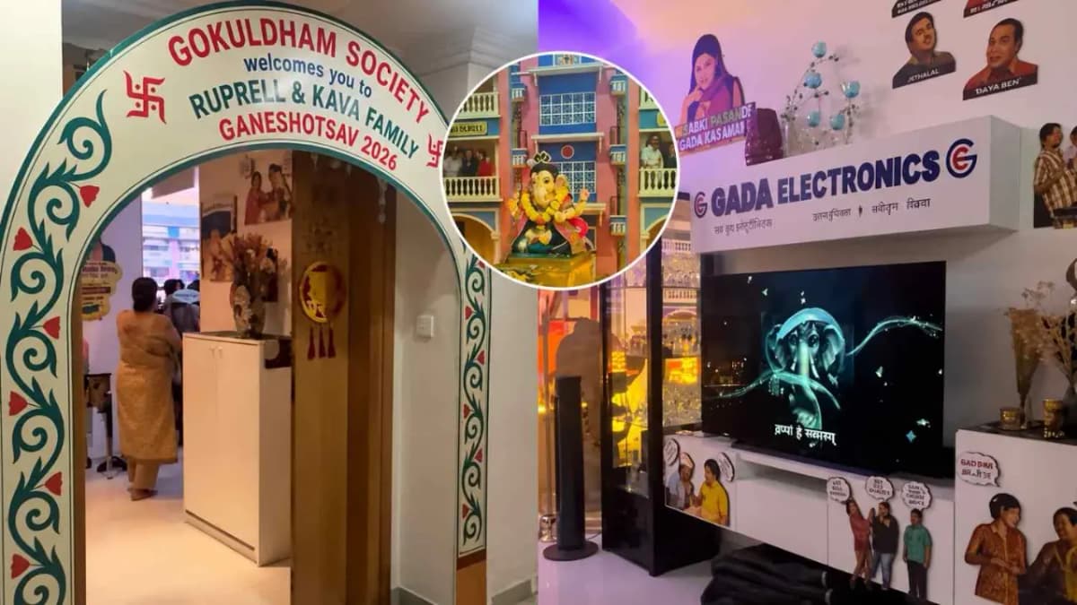 Family Turns Home Into Gokuldham Society With Taarak Mehta Characters