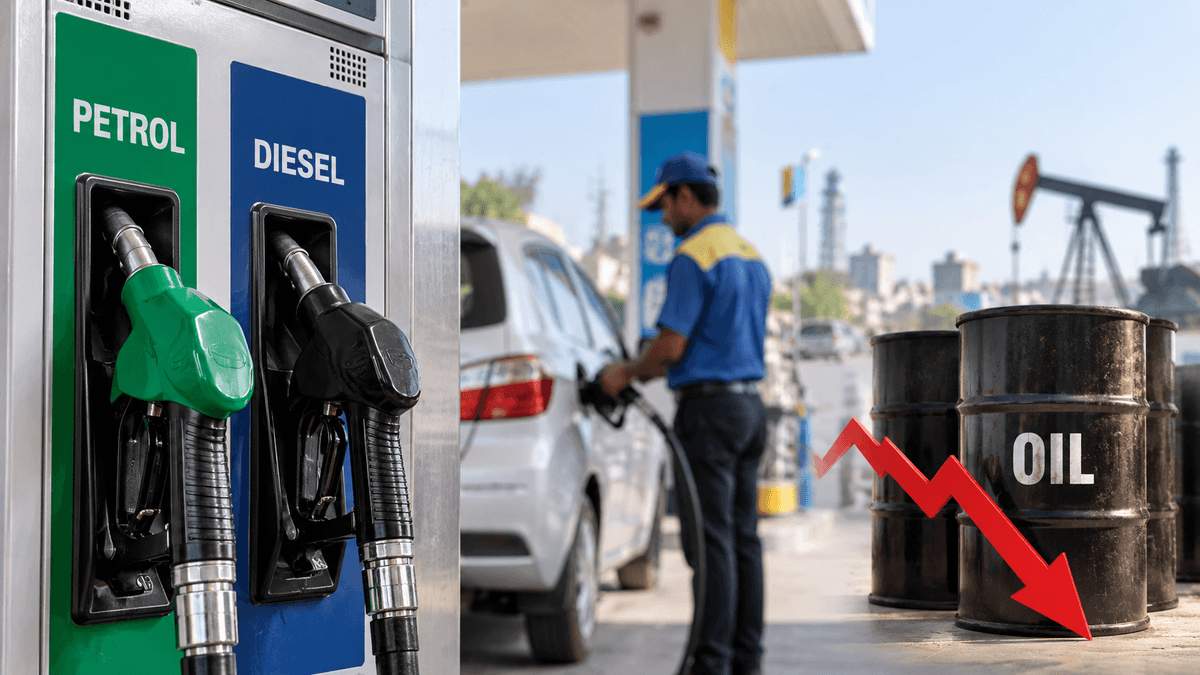 Petrol and Diesel Prices Remain Unchanged in India Despite Falling Crude Oil Prices Petrol and Diesel Prices Remain Unchanged in India Despite Falling Crude Oil Prices