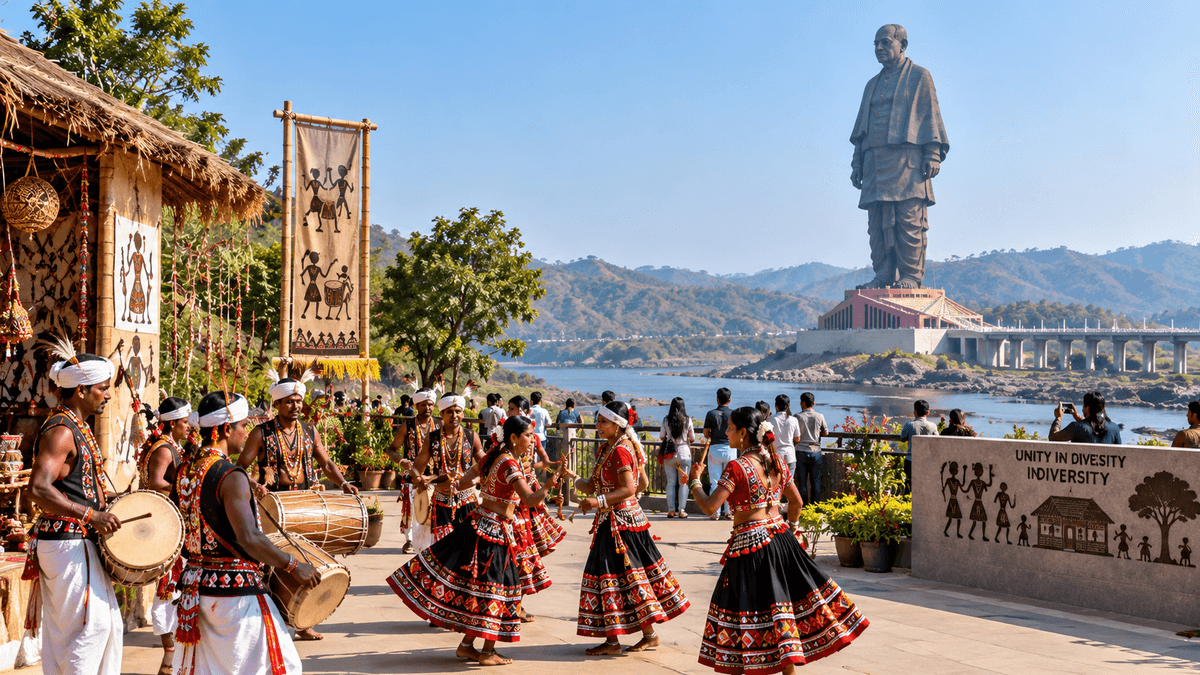 Statue of Unity: A Hub for Tribal Culture Statue of Unity: A Hub for Tribal Culture