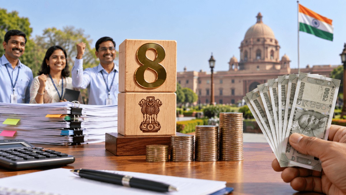 Government of India Announces 8th Pay Commission, Employees Hope for ₹18 Lakh Arrears Government of India Announces 8th Pay Commission, Employees Hope for ₹18 Lakh Arrears