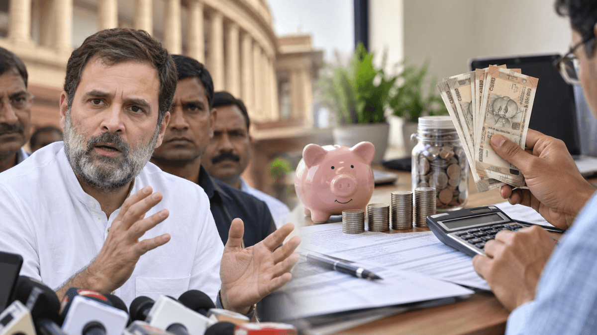 Rahul Gandhi's Allegations Against Government and Changes in EPFO Rules Rahul Gandhi's Allegations Against Government and Changes in EPFO Rules