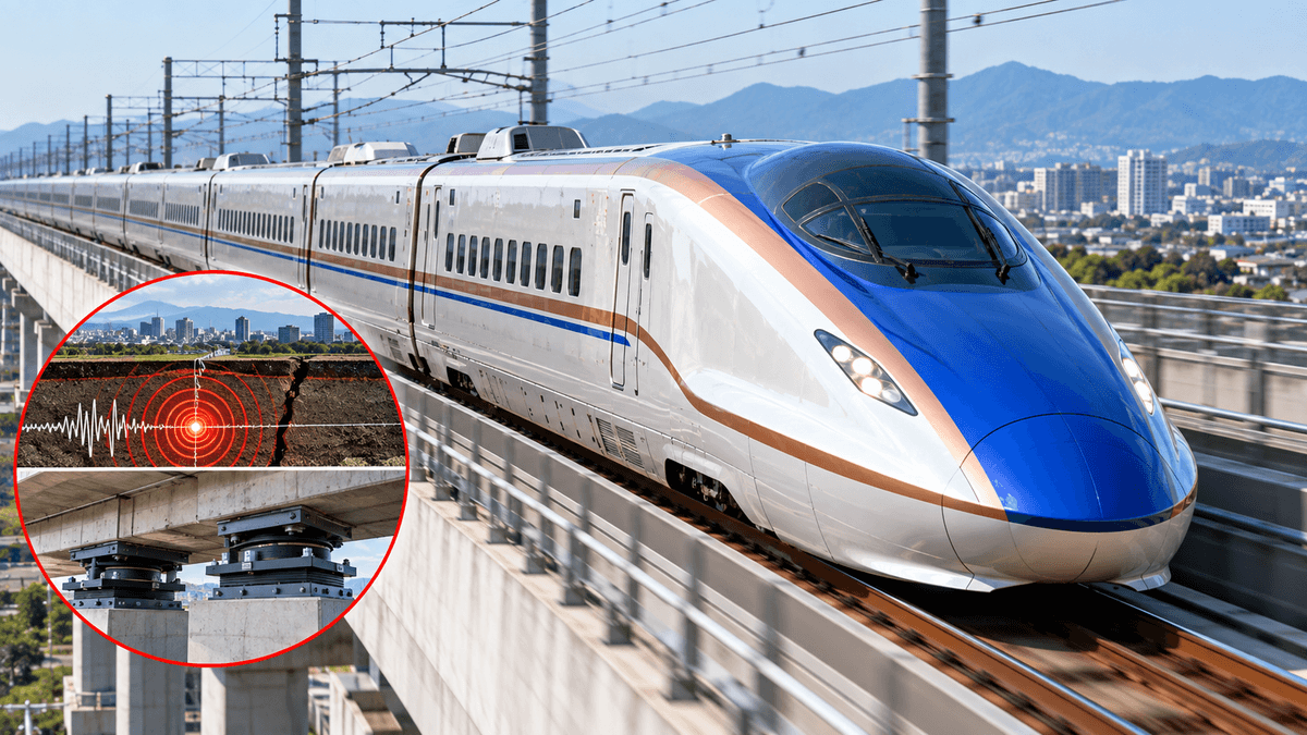 Bullet Train to Run at 320 Kmph With Earthquake Safety System Bullet Train to Run at 320 Kmph With Earthquake Safety System
