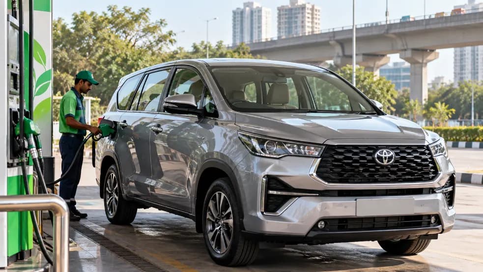 Toyota Innova May Launch With 100 Percent Ethanol Capability