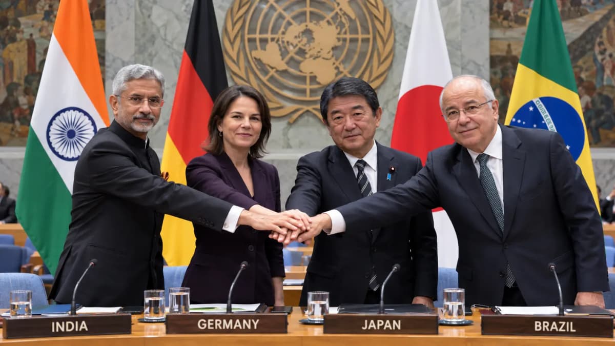 G4 Nations Unite for Reforms in UN Security Council G4 Nations Unite for Reforms in UN Security Council