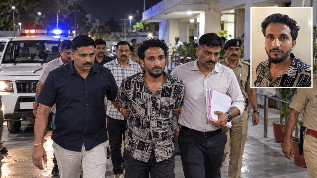 Goldy Brar Gang Operative Arif Arrested in Ahmedabad Goldy Brar Gang Operative Arif Arrested in Ahmedabad