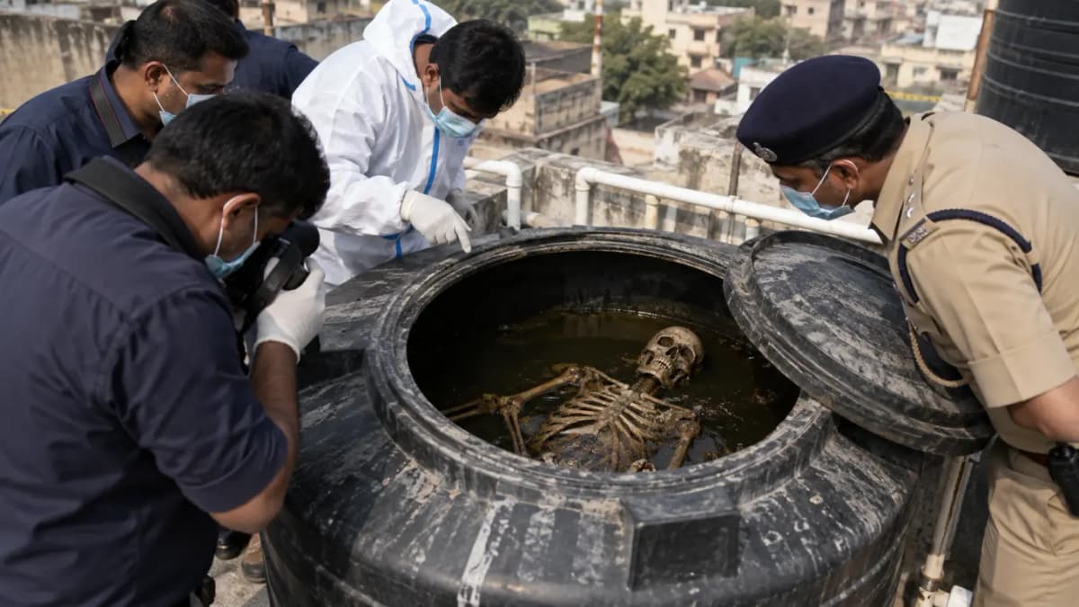 Human Skeleton Found in Water Tank in Ahmedabad's Asarwa