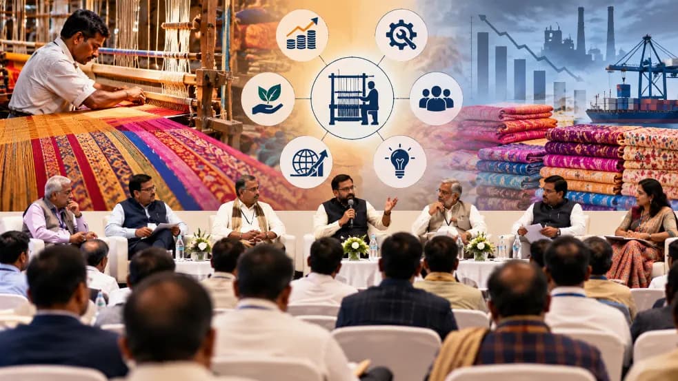 Weavers Mahamanthan 2026 Takes Firm Steps Against Industry Challenges Weavers Mahamanthan 2026 Takes Firm Steps Against Industry Challenges