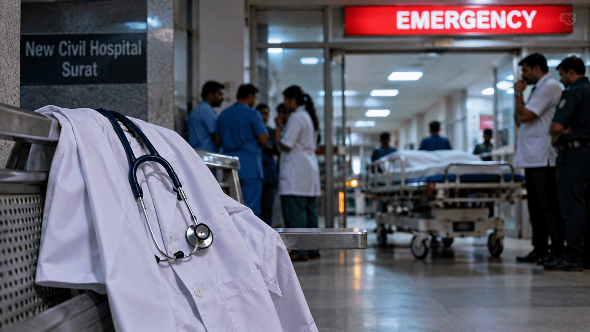Resident Doctor Commits Suicide at Surat's New Civil Hospital Resident Doctor Commits Suicide at Surat's New Civil Hospital