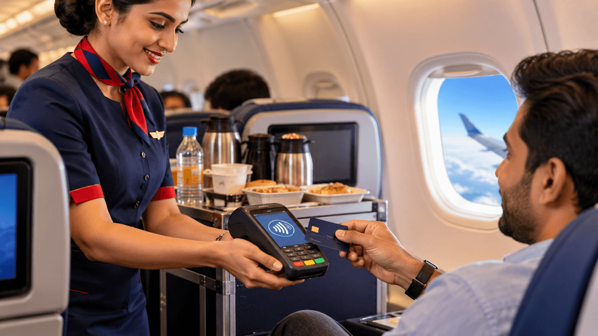 New Offline Payment Facility for In-Flight Transactions New Offline Payment Facility for In-Flight Transactions