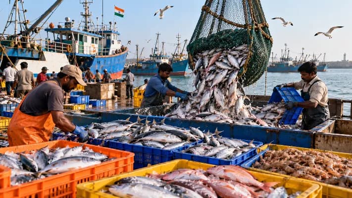 Gujarat’s Marine Fish Production Reaches 7.73 Lakh Metric Tonnes