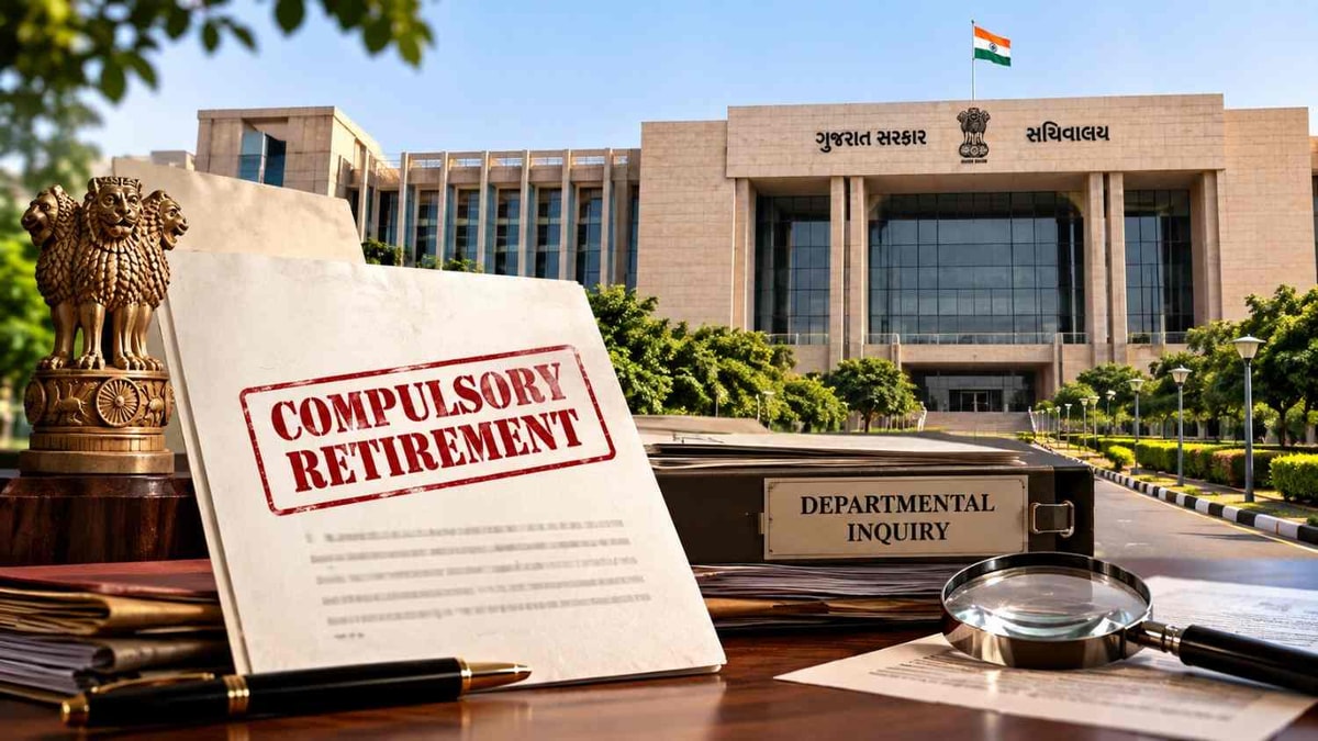 Gandhinagar Chief Officer Yogesh Ganatra Given Premature Retirement Gandhinagar Chief Officer Yogesh Ganatra Given Premature Retirement