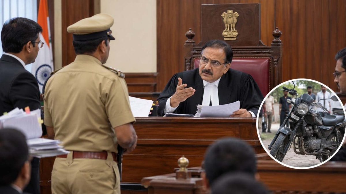 Dholpur Court Questions Police Conduct in Motorcycle Theft Case Dholpur Court Questions Police Conduct in Motorcycle Theft Case