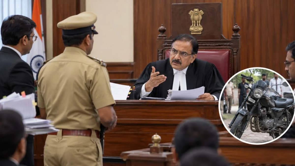 Dholpur Court Questions Police Conduct in Motorcycle Theft Case