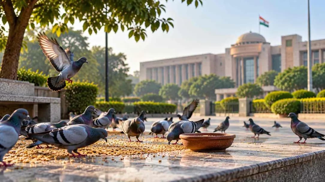 Retired Employee Killed in Stone Attack While Feeding Birds in Gandhinagar