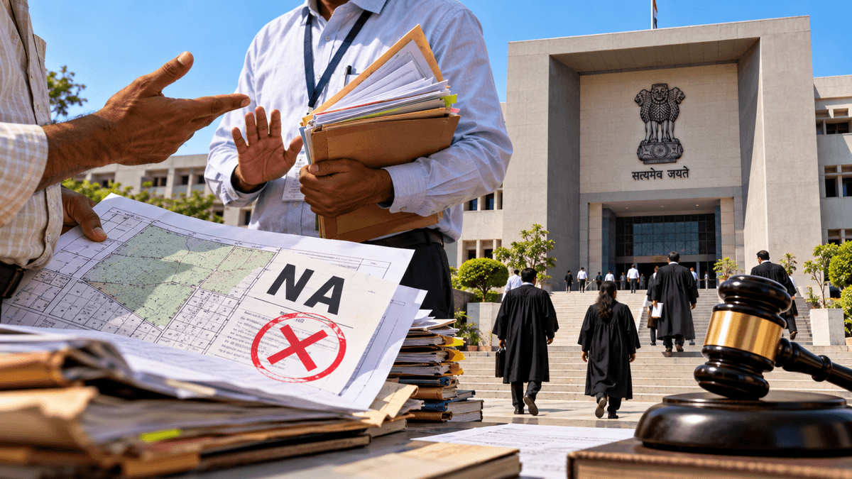 High Court Criticizes Revenue Authorities for NA Permission Disputes High Court Criticizes Revenue Authorities for NA Permission Disputes