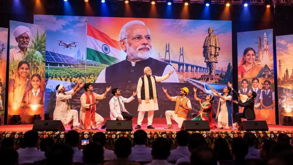 ‘Namo Seva Gatha’ Street Play Held in Surendranagar ‘Namo Seva Gatha’ Street Play Held in Surendranagar
