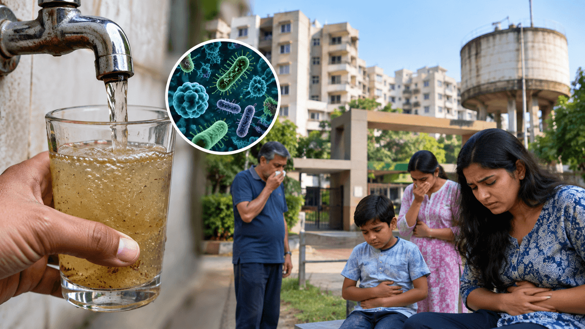 Health Crisis Due to Contaminated Water in Anandpark Society Health Crisis Due to Contaminated Water in Anandpark Society