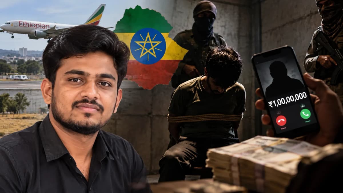 Mehsana Youth Feared Kidnapped in Ethiopia, Family Receives ₹1 Crore Ransom Demand Mehsana Youth Feared Kidnapped in Ethiopia, Family Receives ₹1 Crore Ransom Demand