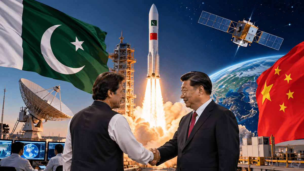 Pakistan's Space Mission: Collaboration with China Pakistan's Space Mission: Collaboration with China