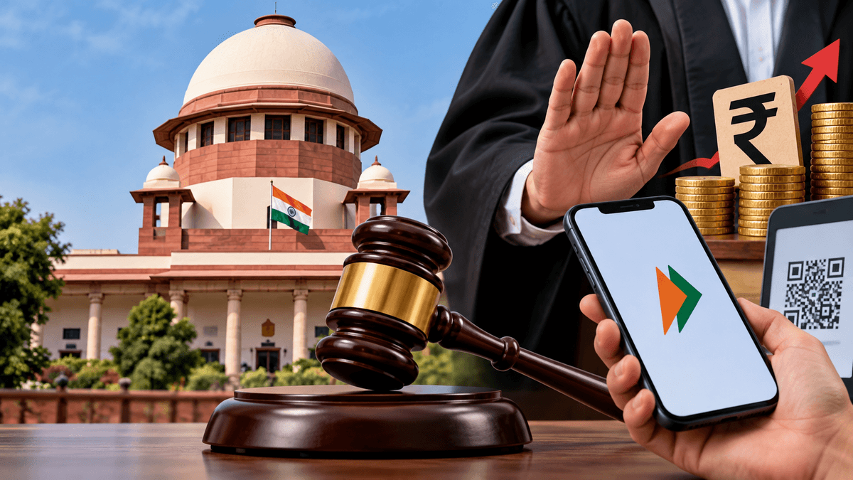 Supreme Court Rejects Stay on MDR for UPI Transactions Supreme Court Rejects Stay on MDR for UPI Transactions