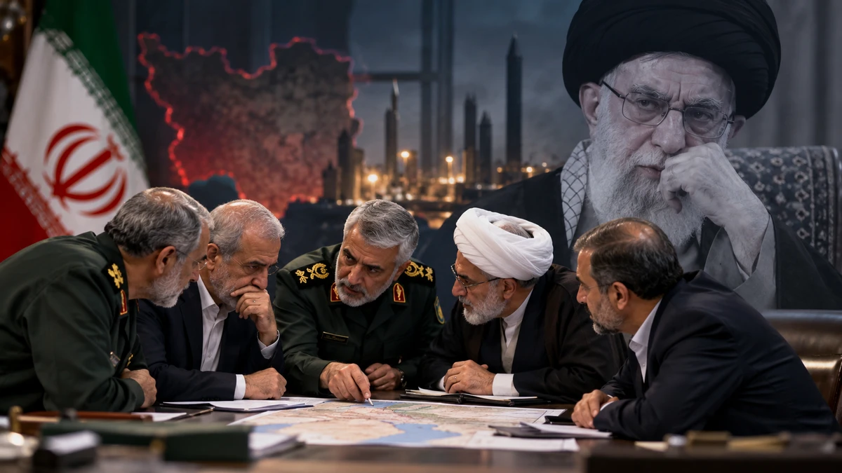 In Iran, key decisions are being made by a small team in Khamenei's absence In Iran, key decisions are being made by a small team in Khamenei's absence