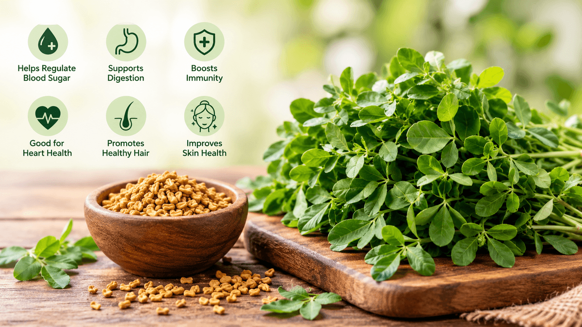 Health Benefits and Uses of Fenugreek Leaves Health Benefits and Uses of Fenugreek Leaves