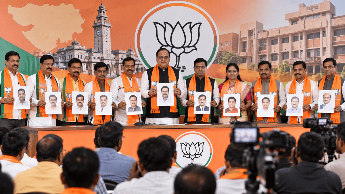 BJP Announces 11 Candidates for Education Committee Elections in Rajkot BJP Announces 11 Candidates for Education Committee Elections in Rajkot