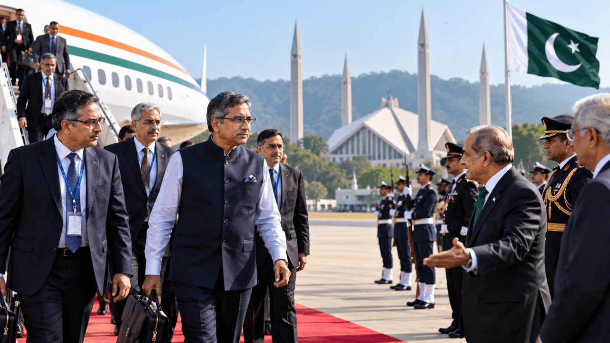 Indian Delegation's Visit to Pakistan: A New Dialogue Begins Indian Delegation's Visit to Pakistan: A New Dialogue Begins